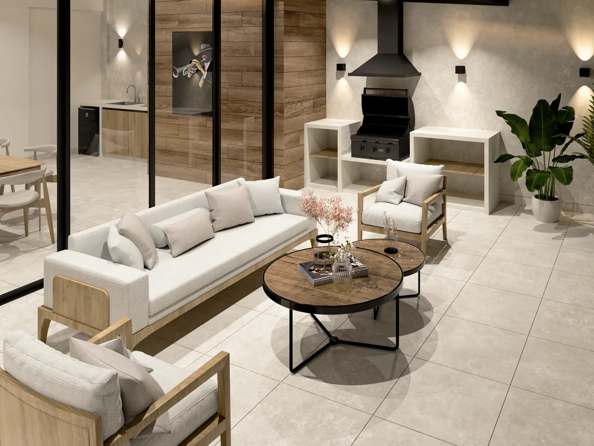 Render fotorrealista 6 Proyecto Terraza en Surco