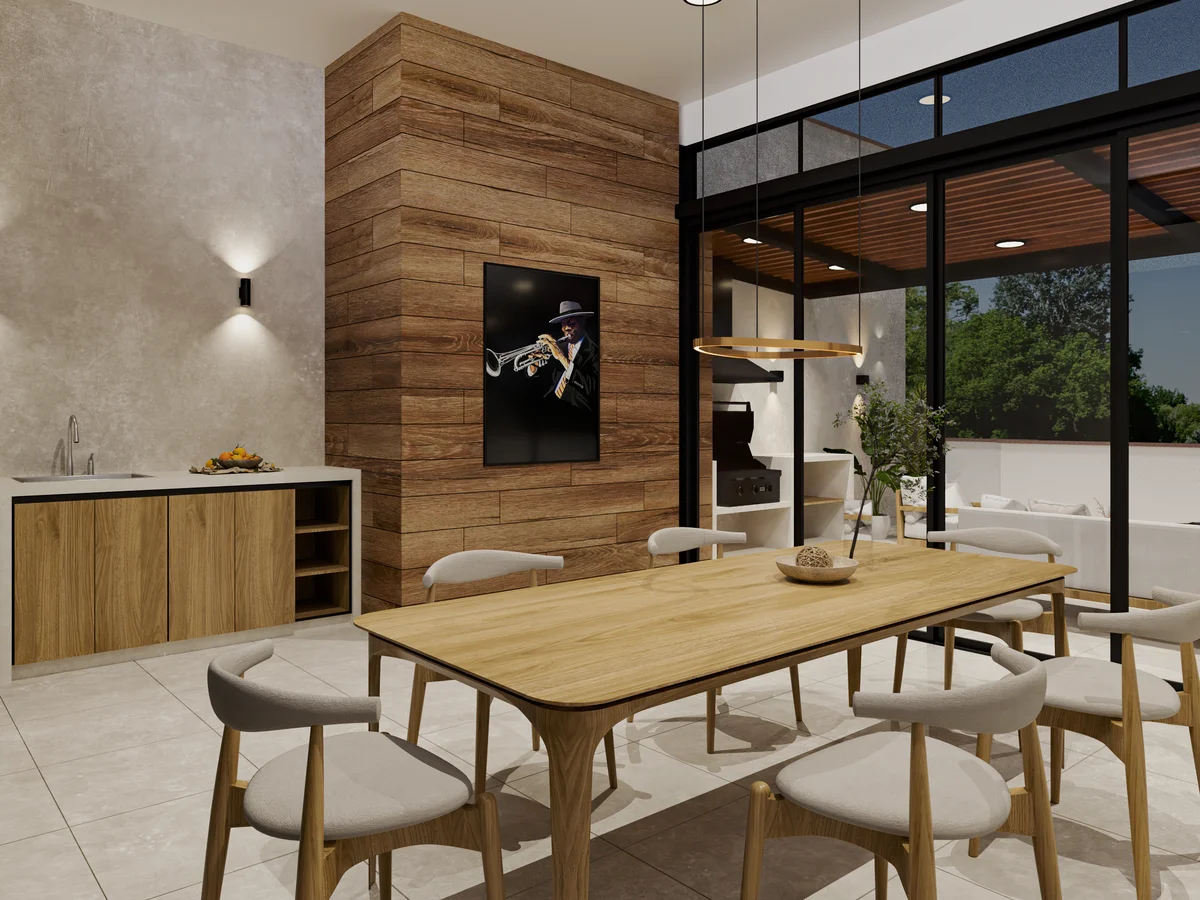 Render fotorrealista 7 Proyecto Terraza en Surco